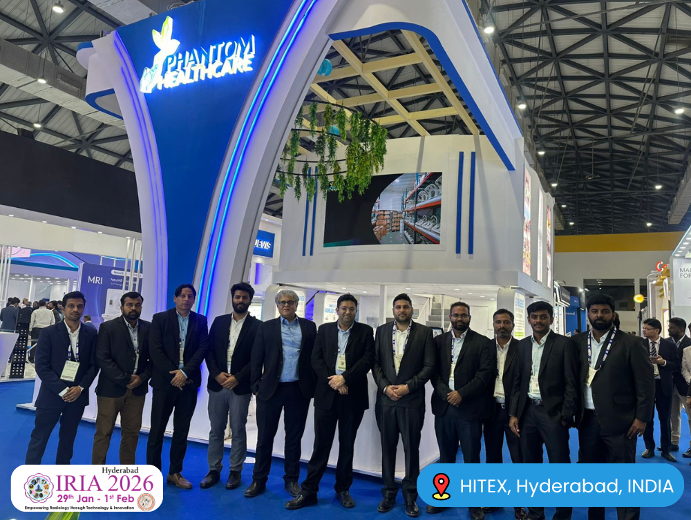 Phantom Healthcare IRIA 2026 event banner